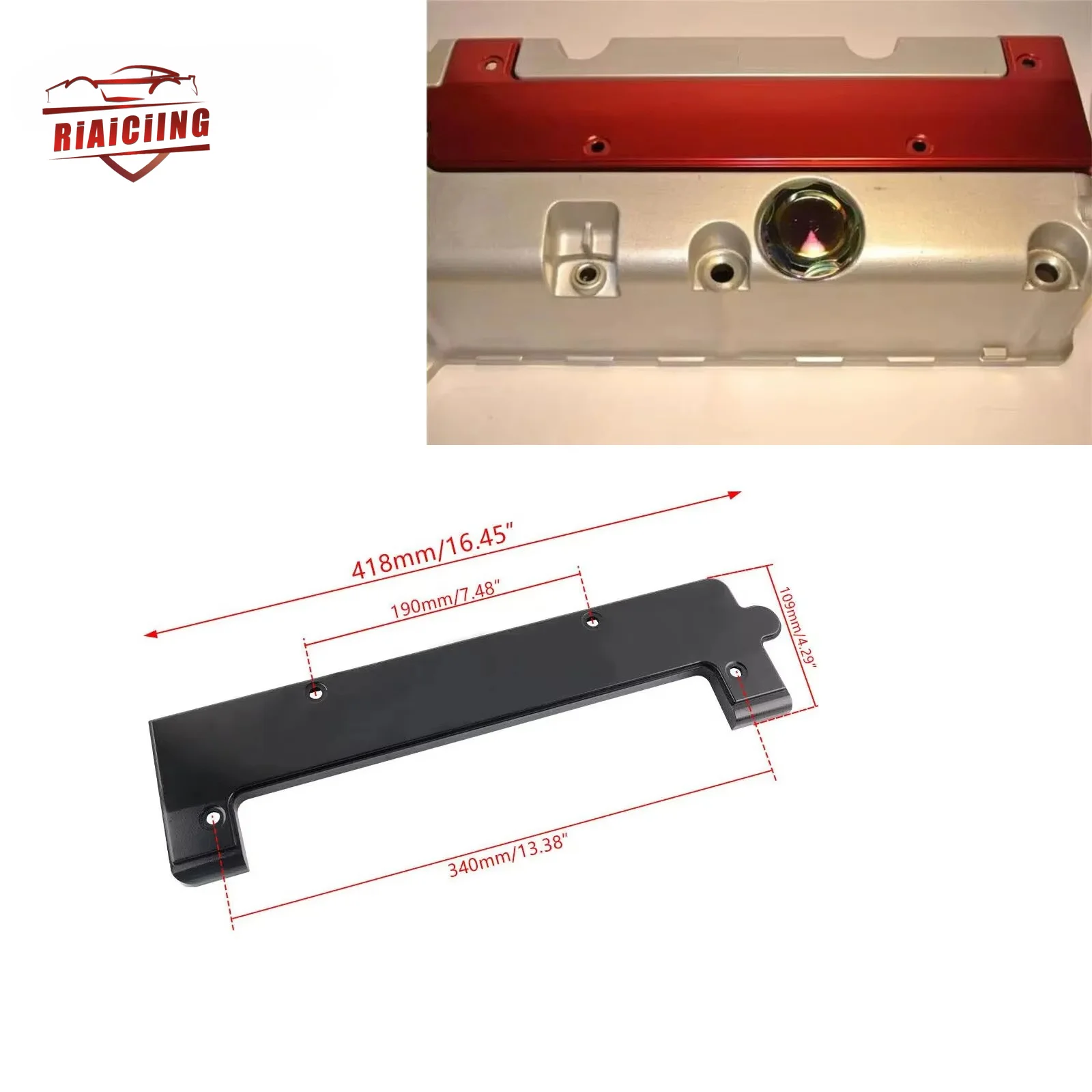 Performance K Series Coil Pack Spark Plug Aluminum Cover For Honda K20 K24 VTEC DOHC
