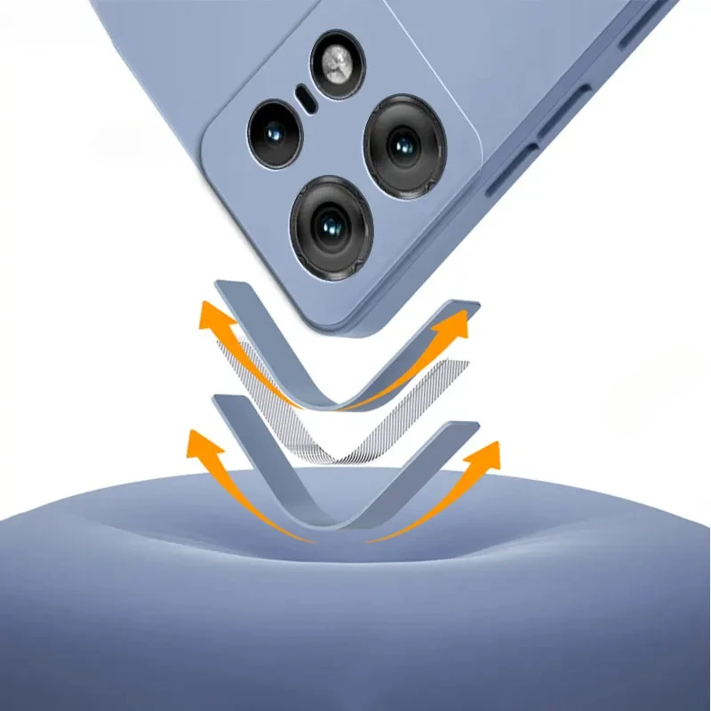 حافظة حماية من السيليكون السائل من مادة البولي يوريثان لهاتف موتورولا EDGE 50 Fusion Pro 50/40/30 NEO G85 G35 G84 G54 G34 G24 G14 G04/S E14/13 G32 #3