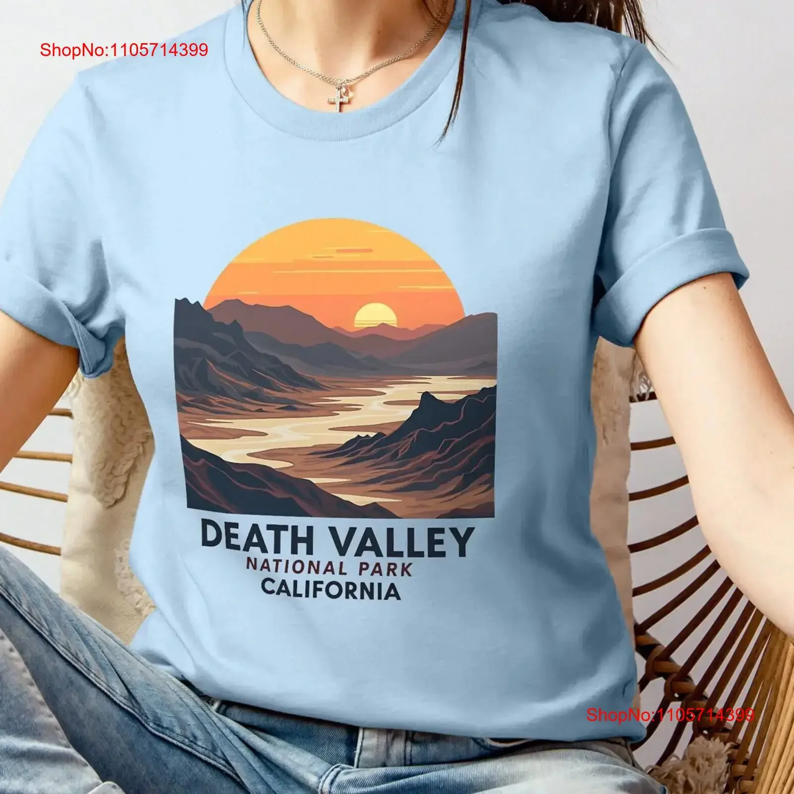 Death Valley National Park T Shirt Nature Lover Outdoor Adventure Desert Hiking Top vintage Washed Stylish Unisex