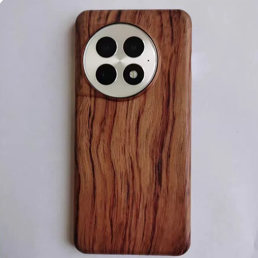 For OnePlus 13 Walnut Cherry Wood Rosewood Bamboo Wooden Back Case Cover For One Plus 13 Oneplus ACE3 pro