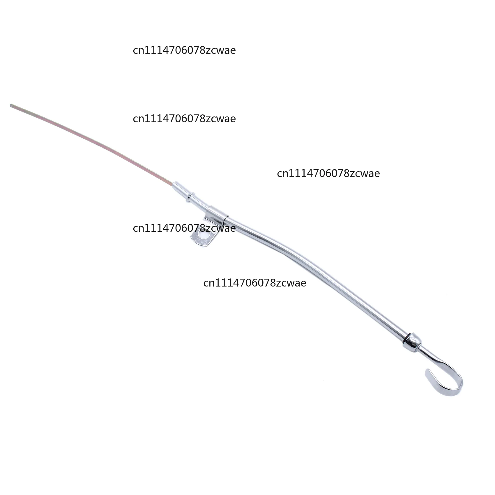 ZOCI-Engine Oil Dipstick Tube Dip Stick For 1965-1987 SB Ford Engine 260 289 302 347 351W Chrome Steel