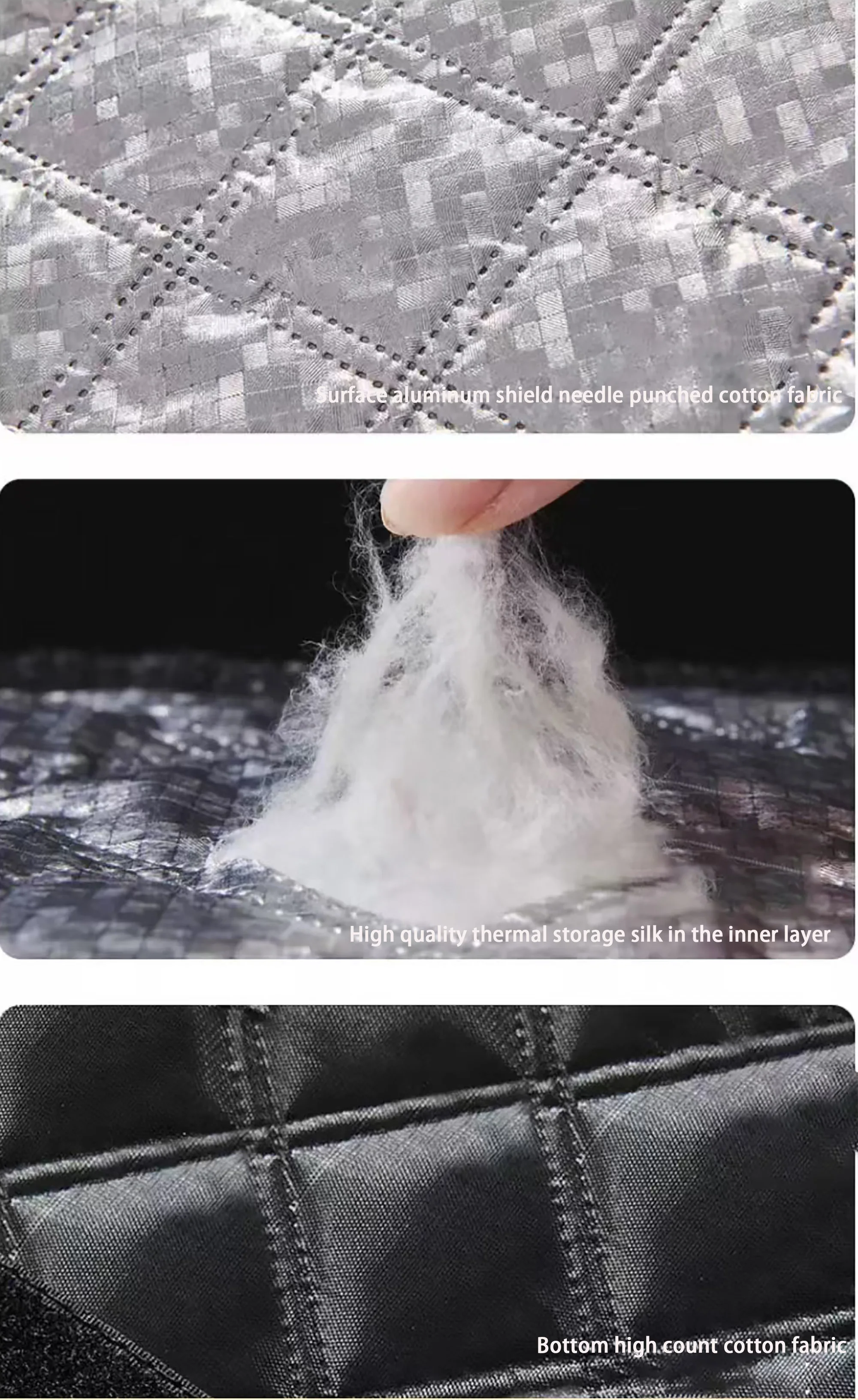 Winter Cotton Magnetic Block Curtains for Insulation, Windproof, and Cold Proof Room Partitions To Keep Warm