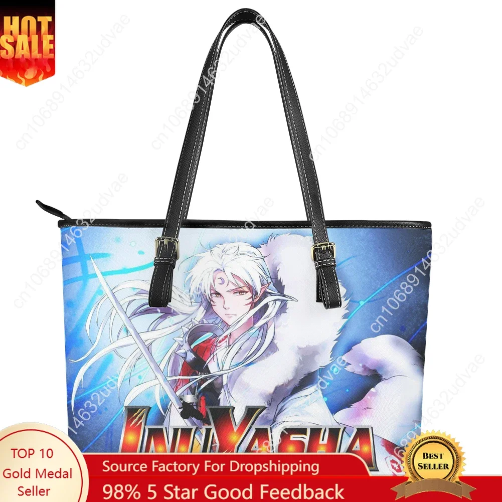 Inuyasha Sesshomaru Handbag Womens Mens Personalized Tote Bag Fashion Shoulder Bag Business Commuter Purse Grocery Bag Gift