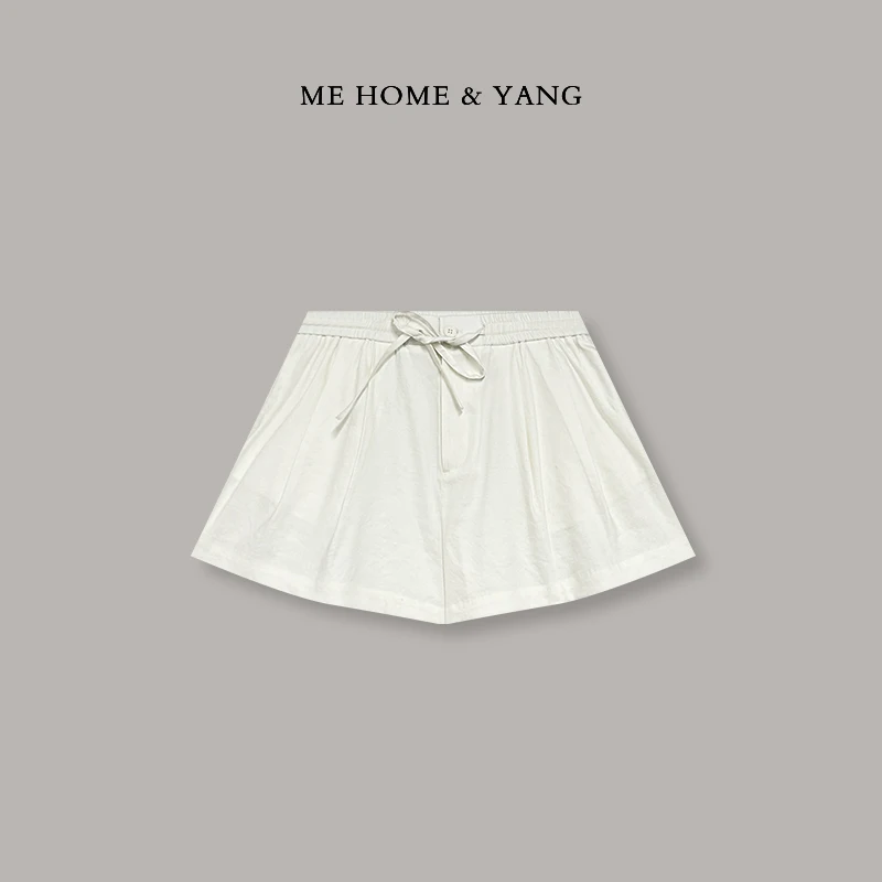 

Summer New Women's Slimming Personali Faion orts Linen Sa MEQS3028 Casual Pants Ele Sle Ladies' orts