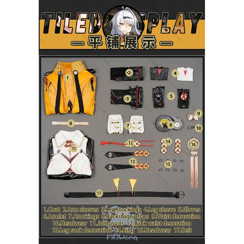 أزياء CyGame ZZZ Zenless Zone Zero Yixuan التأثيرية أحذية شعر مستعار Yi Xuan Cos الزي لحفلات الهالوماس للبالغين والنساء والرجال