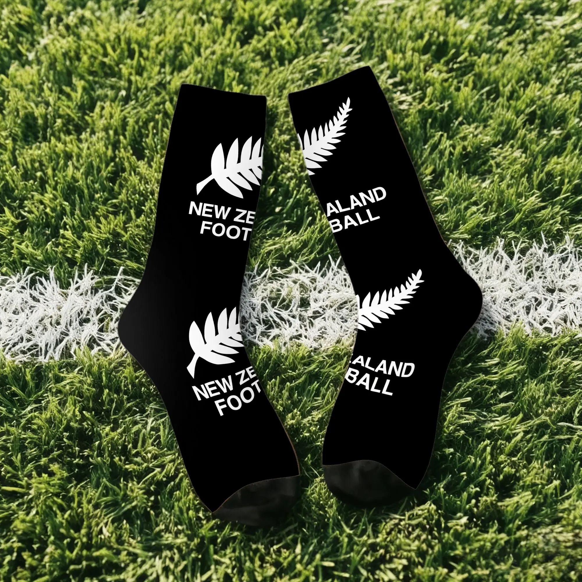 Funny Happy New Zealand Retro Harajuku  Street Style Novelty Casual Sock Match Day Essentials