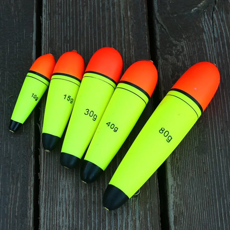 4szt 10g-120g Piankowy spławik wędkarski Pływająca wyporność EVA Elastyczny Boya Spławik wędkarski Rock Fishing Bobber Flotador Peche Boia Tackle