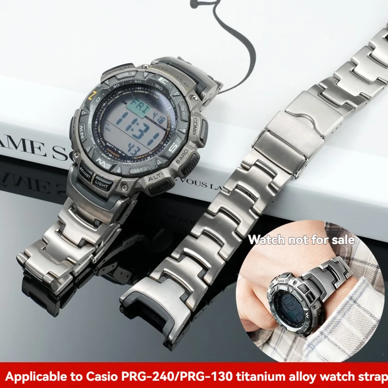 upgraded-titanium-alloy-watch-band-for-casio-protrek-prg-240-prg-40-replacement-strap-for-men's-outdoor-sports-lightweight