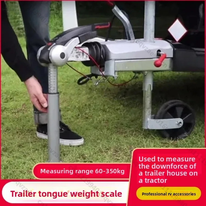Trailer RV Tongue Scale Ball Head Downforce Measurement Weighing Traction Driving Accessories