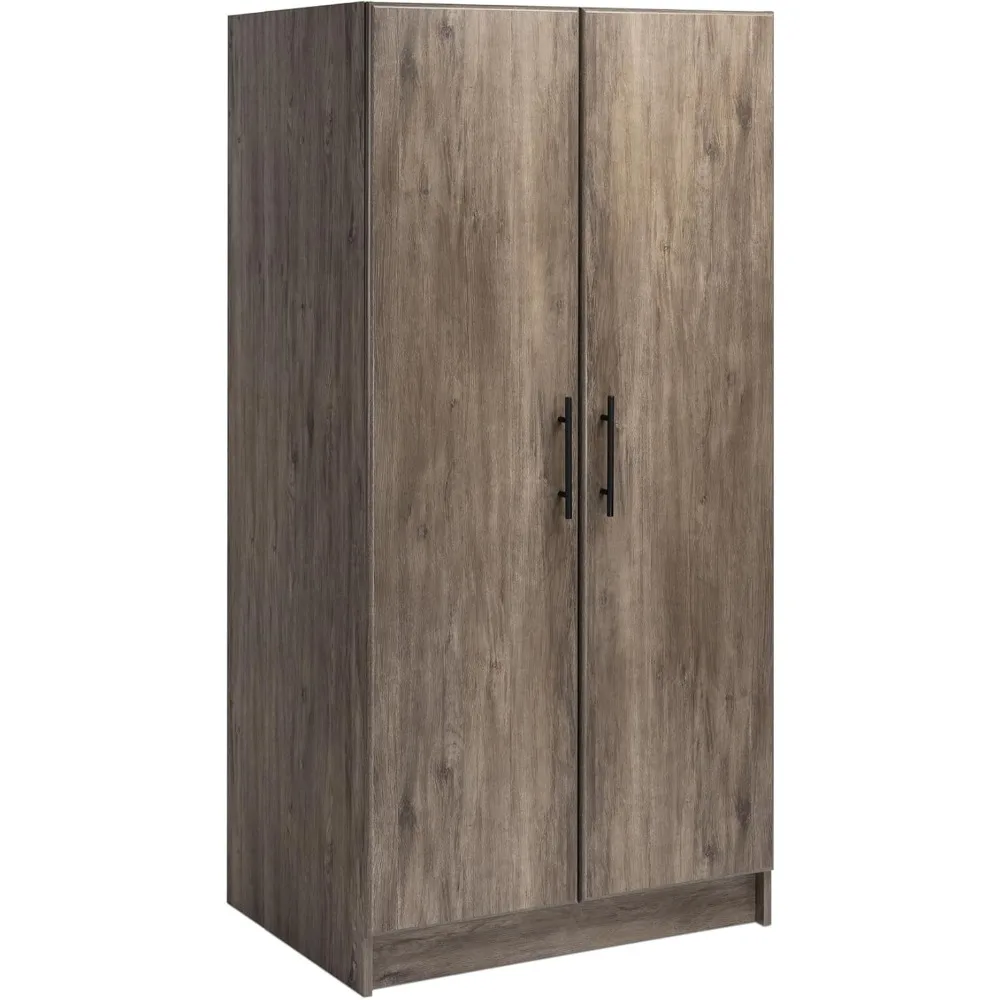 Armoire de Rangement avec Étagères, 32 Pouces