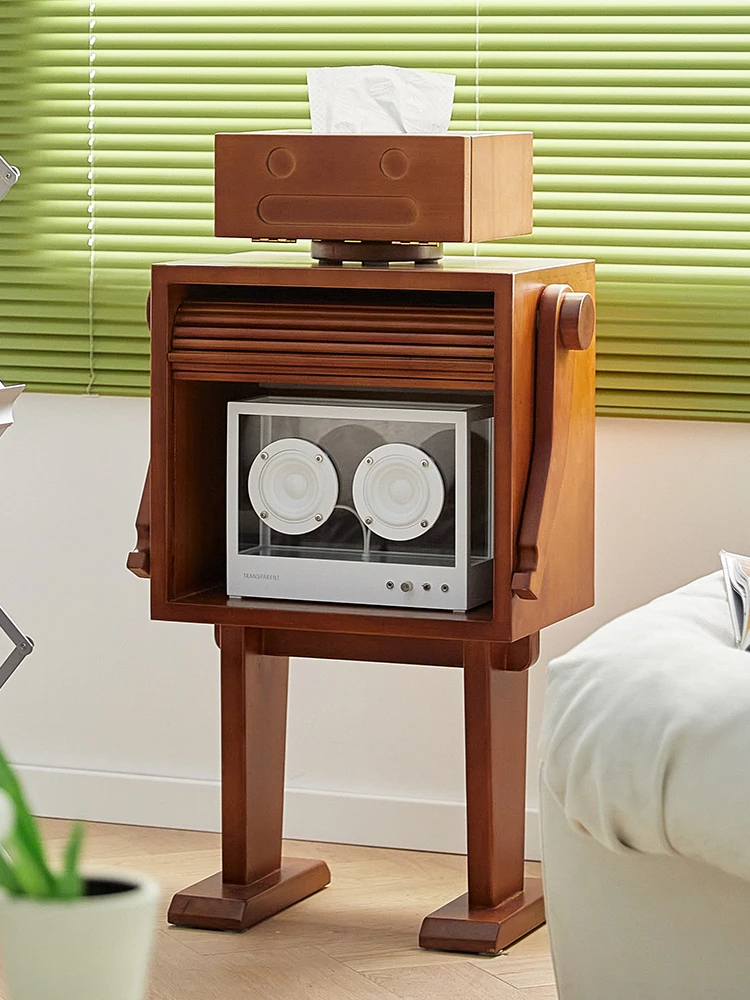 

Art retro sideboard medieval chest of drawers hip robot solid wood porch cabinet