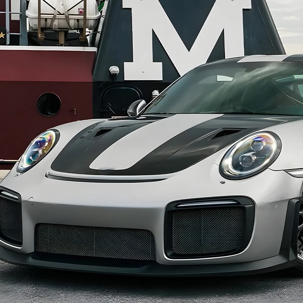 

For Porsche 911-997 2005-2009 Front Headlights LED Upgrade High-Quality Daytime Running Light Projection Lens Accessories