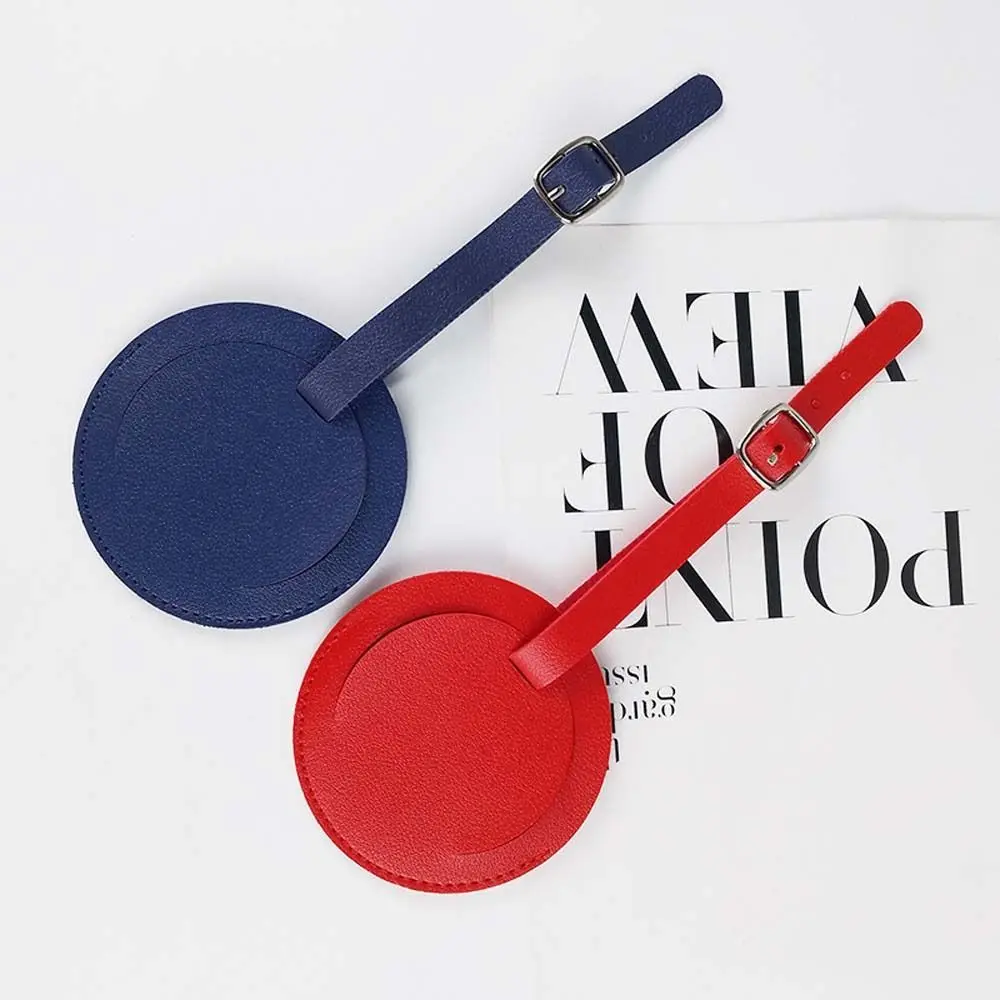 Address Airplane Check-in Handbag Label Round Luggage Tag Luggage Tag Travel Accessories Boarding Pass Airplane Suitcase Tag
