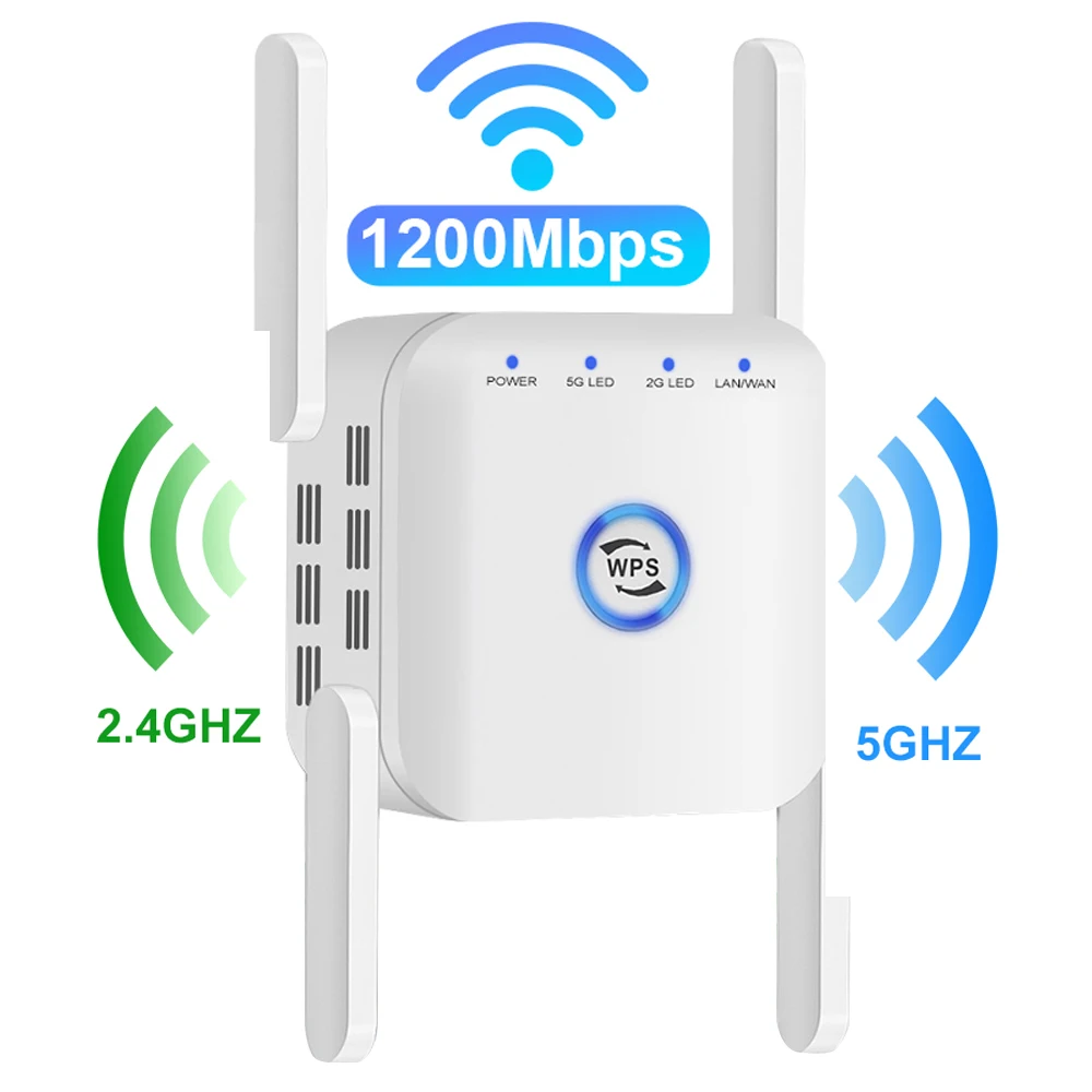 

Repeater Wifi Amplifier Long Range Wifi Reapeter Wireless Wi-Fi Signal Network Extender Increases Wi Fi Range 5G Wfi Booster