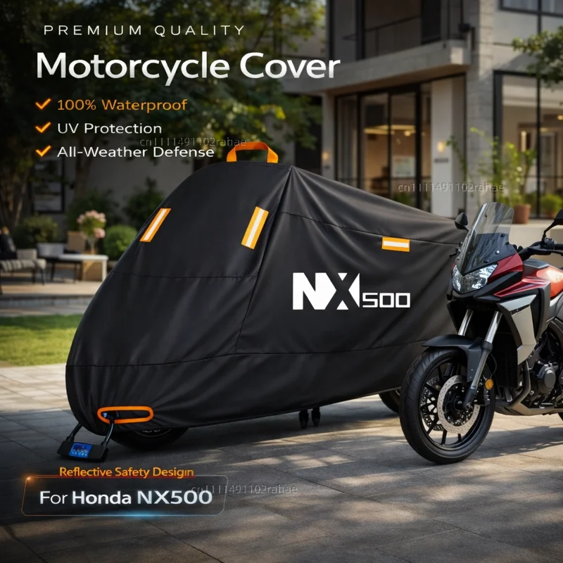 

Чехол для мотоцикла Honda NX500 NX 2023, водонепроницаемый, сверхпрочный, из полиэстера, с защитой от ультрафиолета, для улицы, от дождя, пыли и солнца