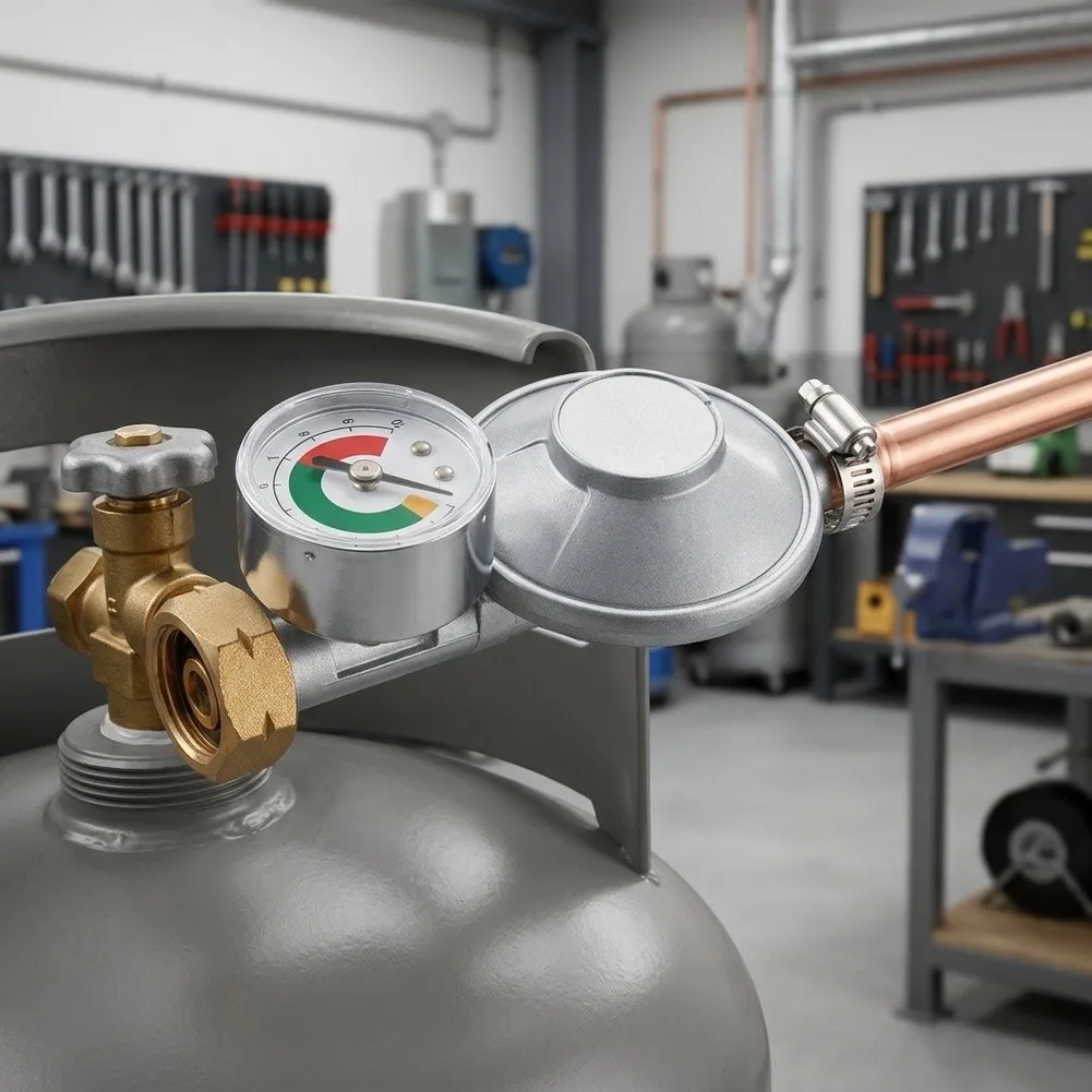 Precision Pressure Control 30 Mbar Pressure Reducer Easy Installation Design Harsh Environment Resistant Pressure Regulator