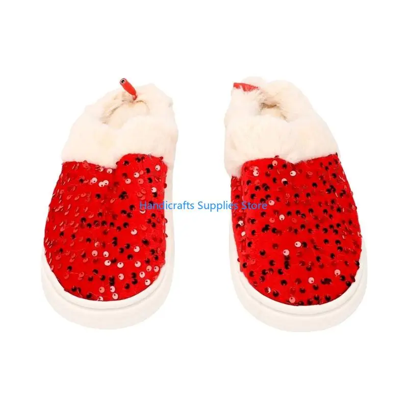 R1WA Soft Lined USB Heated Slippers Indoor Shoes for Cold Feet, Thick Base Support for Desk Tasks, Dorm Study, Reading, and Home