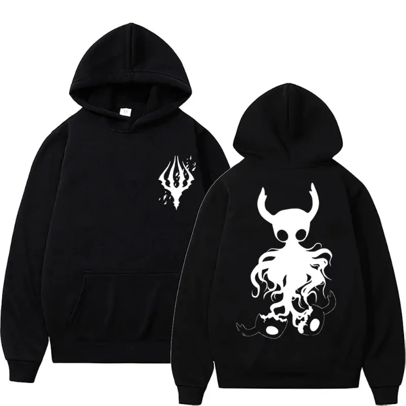 

Hot Sale Game Hollow Void Hollow Knight Darkside Print Hoodie Man Woman Fashion Hip Hop Sweatshirts Tracksuit Oversized Hoodies