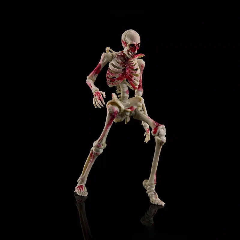 

Pre-sale 1/12 Scale Action Figures Super Flexible 17cm Human Skeleton Model with 22 Movable Joints Body Model Accessories