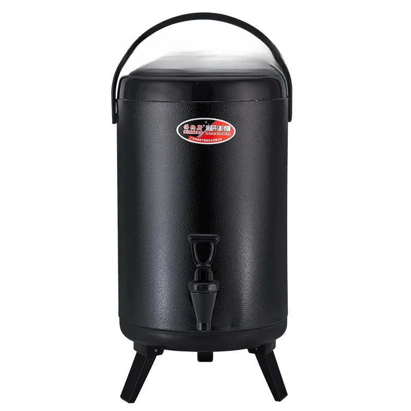 4-15L Insulated Barrel Commercial Milk Tea Barrel Soy Milk Bucket Double Wall Warm/cold Insulation Holder Milk Tea Shop