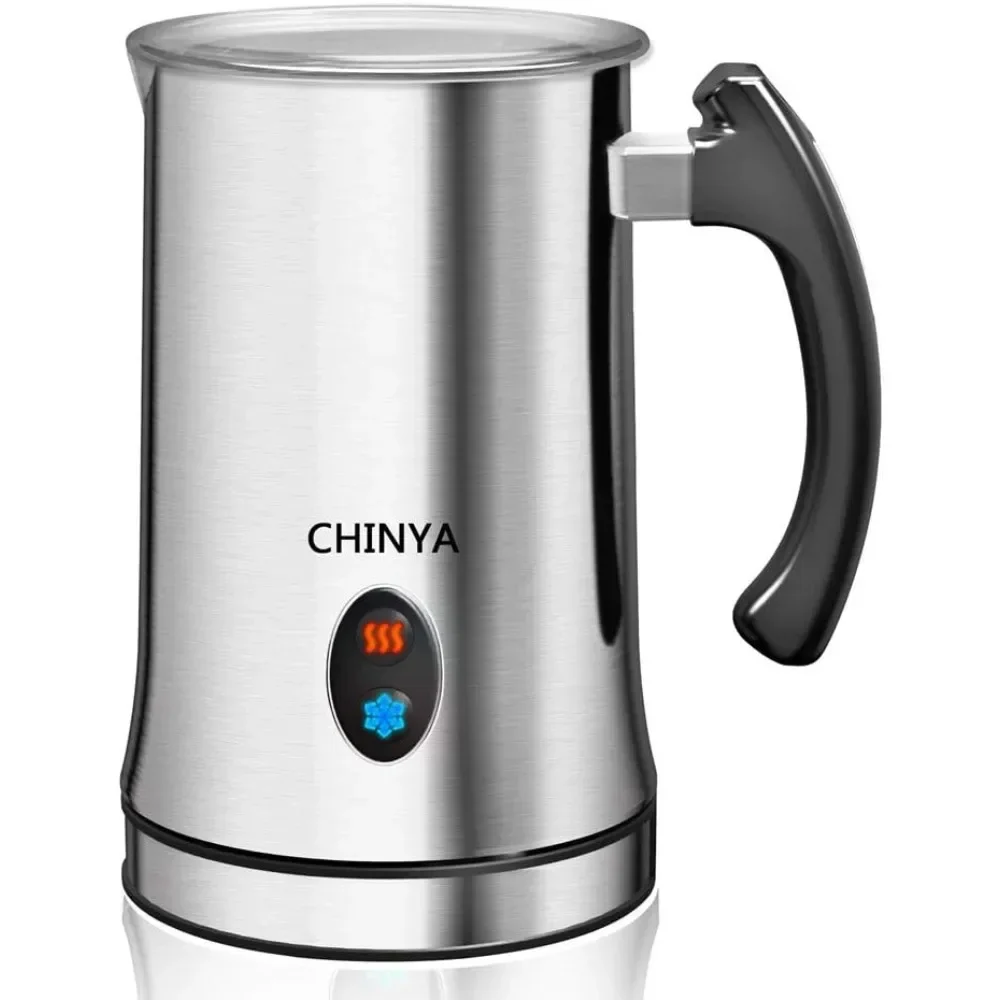 Milk Frother,Automatic Milk Steamer,New Foam Density Feature,Electric Frother,Hot or Cold Milk Function,Coffee,Cappuccino