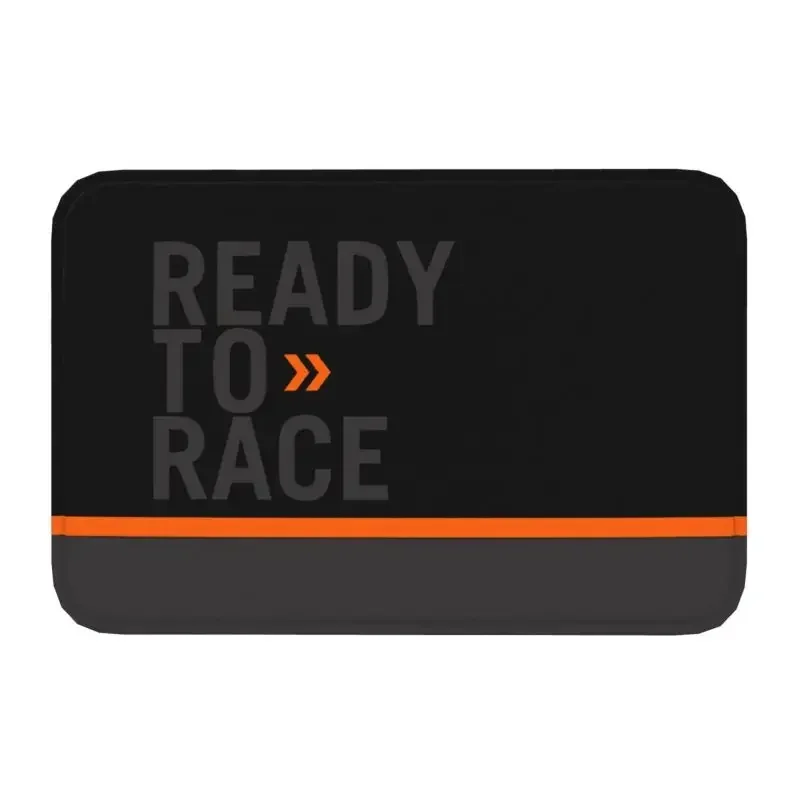 Pronto per la corsa tappetino per porta d'ingresso antiscivolo Outdoor Enduro Cross Motocross bitume Bike Life zerbino cucina tappeto d'ingresso tappeto