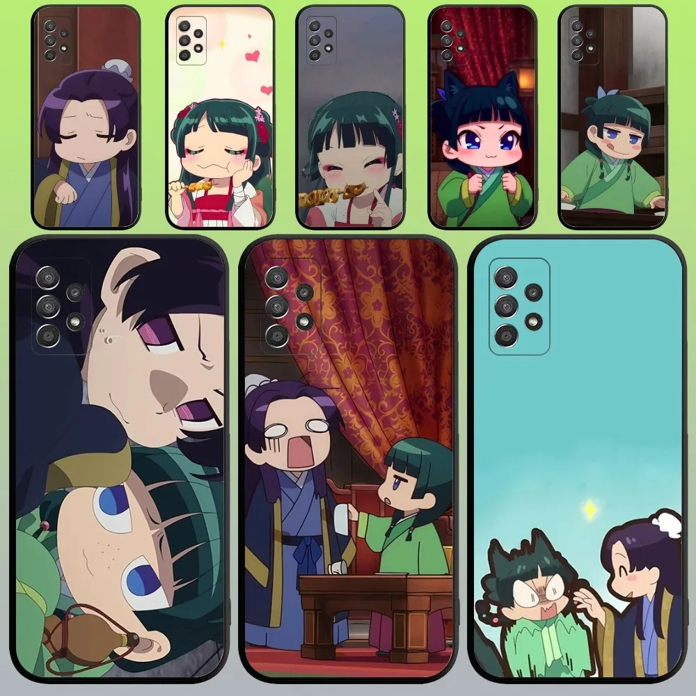 

The A-Apothecary Diaries Phone Case For Samsung Galaxy A20,A21s,A22,A31,A32,A52,A53,A72,73,A80,A91 Soft Black Cover