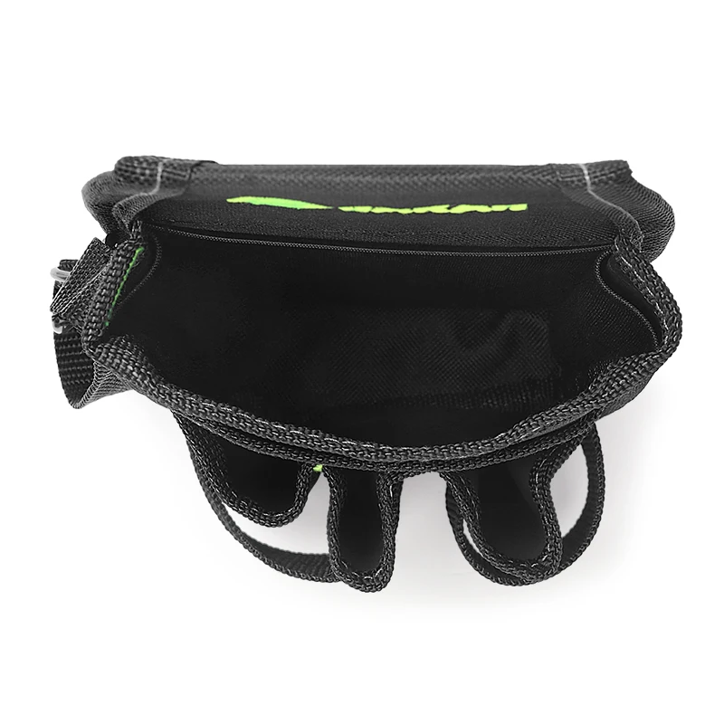 Mini-Werkzeugtasche aus ballistischem Nylon mit mehreren Taschen für Elektriker, professioneller Werkzeugkasten für effiziente Organisation, Schwarz – Detail 8