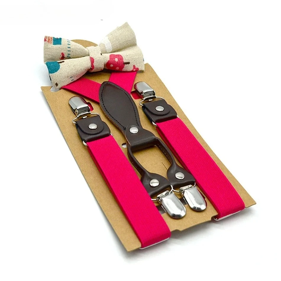 red-baby-boy-suspenders-designer-braces-for-children-bowtie-suspenders-set-unisex-kid-solid-girls-yellow-suspenders-65cm-pink