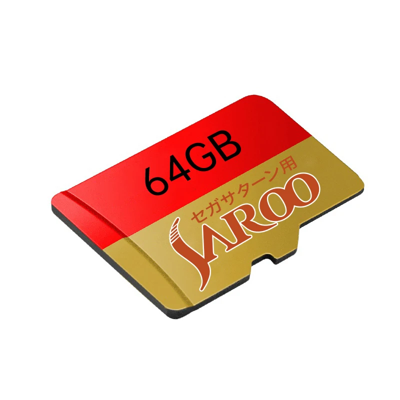 بطاقة TF لخرطوشة SAROO تم تكوينها مع برامج ثابتة 0.7 وتنزيل ألعاب Sega Saturn الكاملة