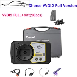 100% Original V7.3.2 Xhorse VVDI2 Key Programmer Full Version All 13 Software Commander for Au-di/B-M-W/Por-sc-he ,super chip