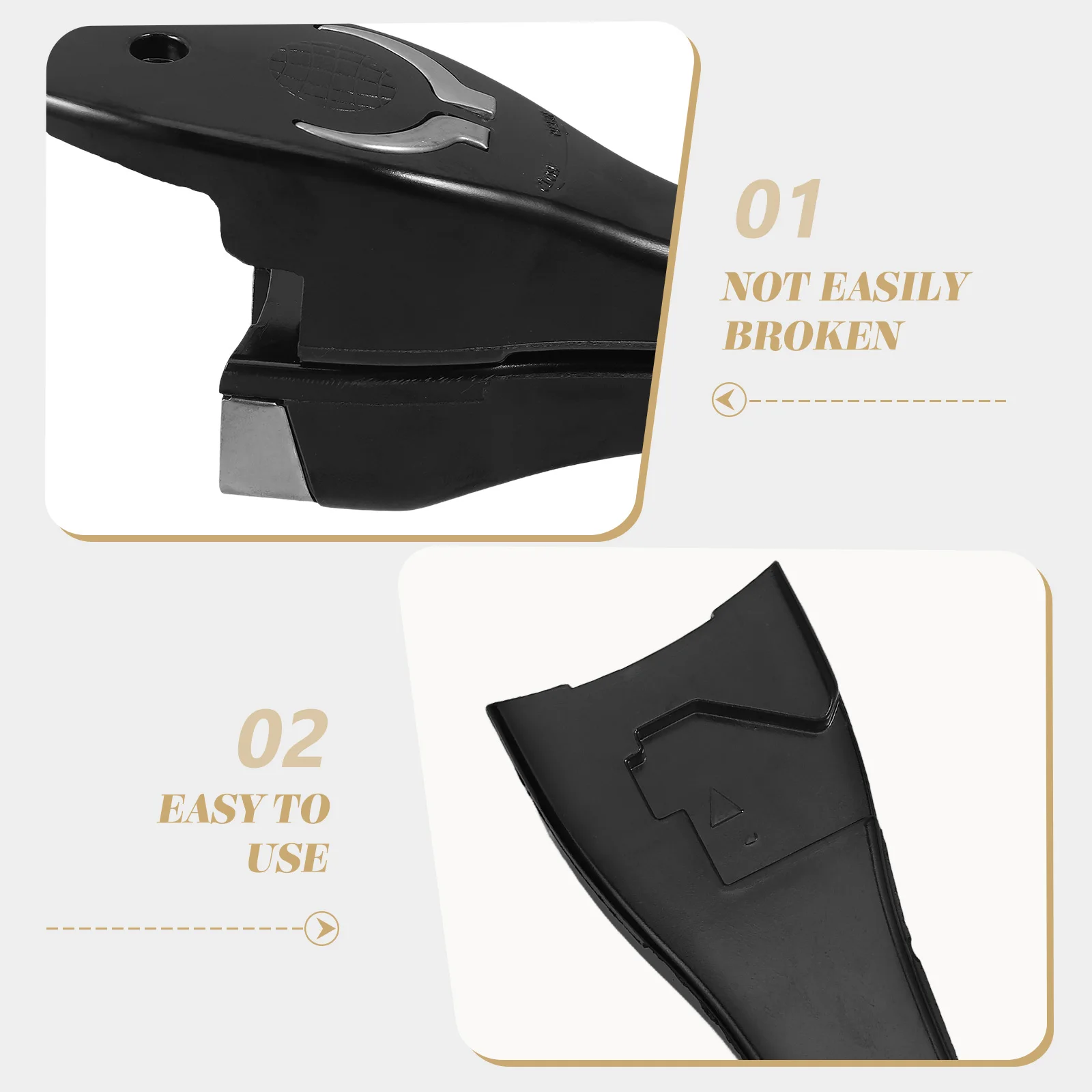 

1Pair Universal Pressure Cooker Handle Replacement Bakelite Grip Heat Resistant Secure Comfortable Multiple Cookware