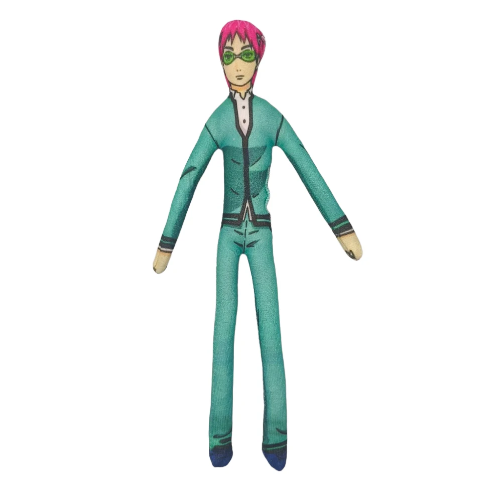 Anime Toys Saiki Kusuo Plush Doll Cosplay Toy Shapeshift Abstract Toys Cartoon Saiki Kusuo Figure Cute Soft Stuffed Doll Gifts