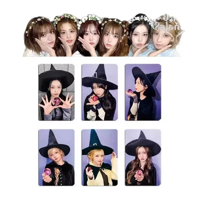 6Pcs/Set Idol NMIXX New Album Blue Valentine Lomo Cards Special Bonus Card LILY HAEWON SULLYOON BAE JIWOO KYUJIN Fans Gifts