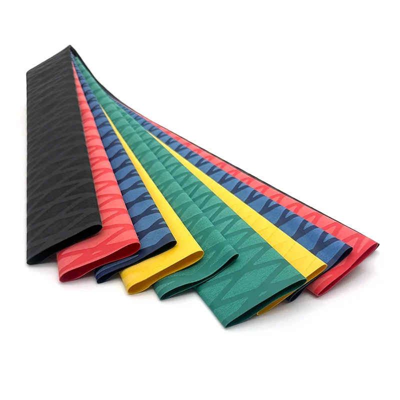 Anti-slip Heat Shrink Tube for Fishing Rod DIY Electrical Insulation 6 Colors 2M 15/18/20/22/25/28/30/35/40/45/50mm