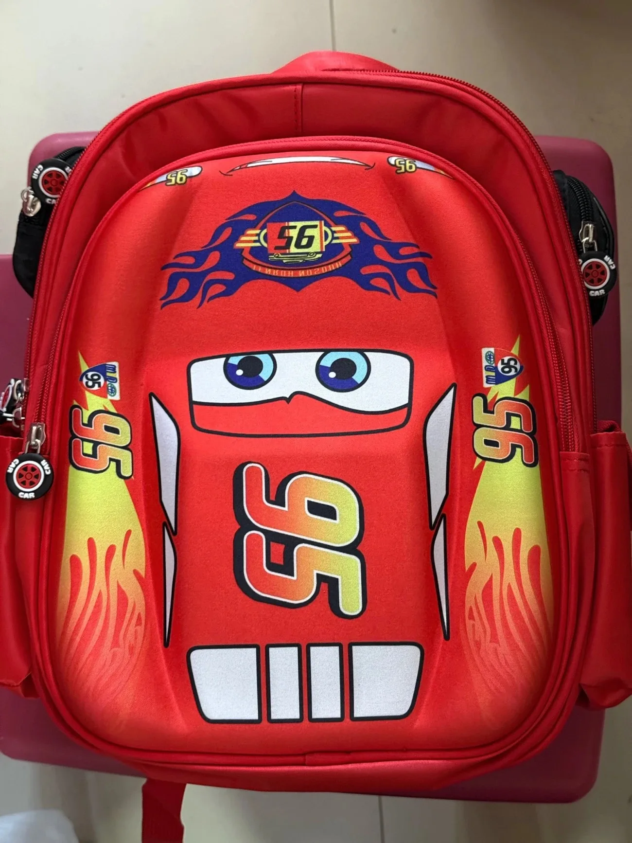 

New Disney kids Cartoon cars Backpacks school bag boys Backpack Schoolbag