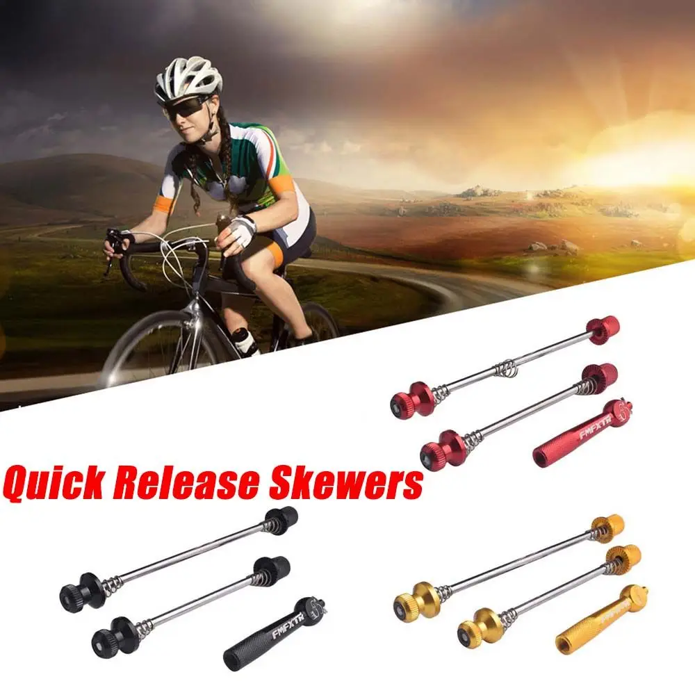

Aluminum alloy Screw rod Quick-release Wrench Locking Security Wheel Accessories Hub Quick Release Bike Skewers Bicycle Skewers
