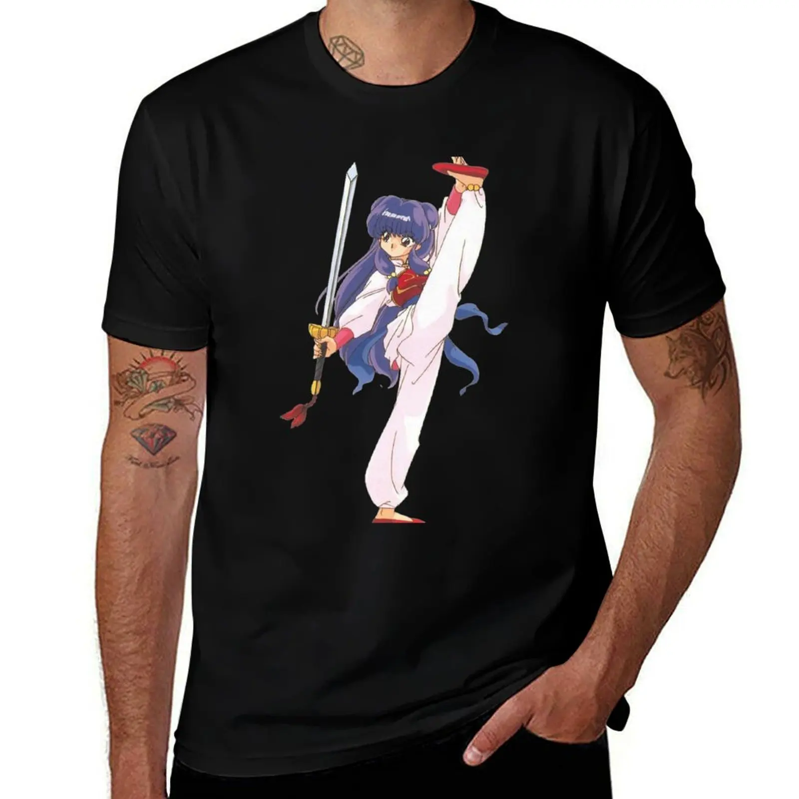 

Ranma 1/2 shampoo T-Shirt man t shirts cotton man graphic t shirt t shirt for man T-shirt
