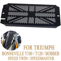 Motorcycle Radiator Grille Guard Protector for Triumph Bonneville T120 T100 Bobber 2016 - 2022 Speed Twin 2019 -2022 2021 2020