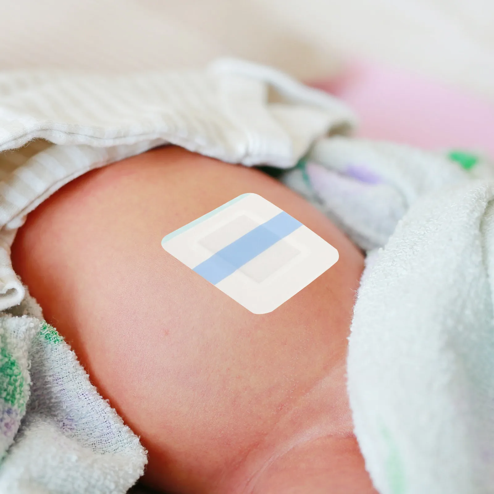 

2 Boxes Baby Navel Stick Waterproof Breathable Belly Sticker for Baby Swimming Training Easy to Apply Remove Belly Sticker