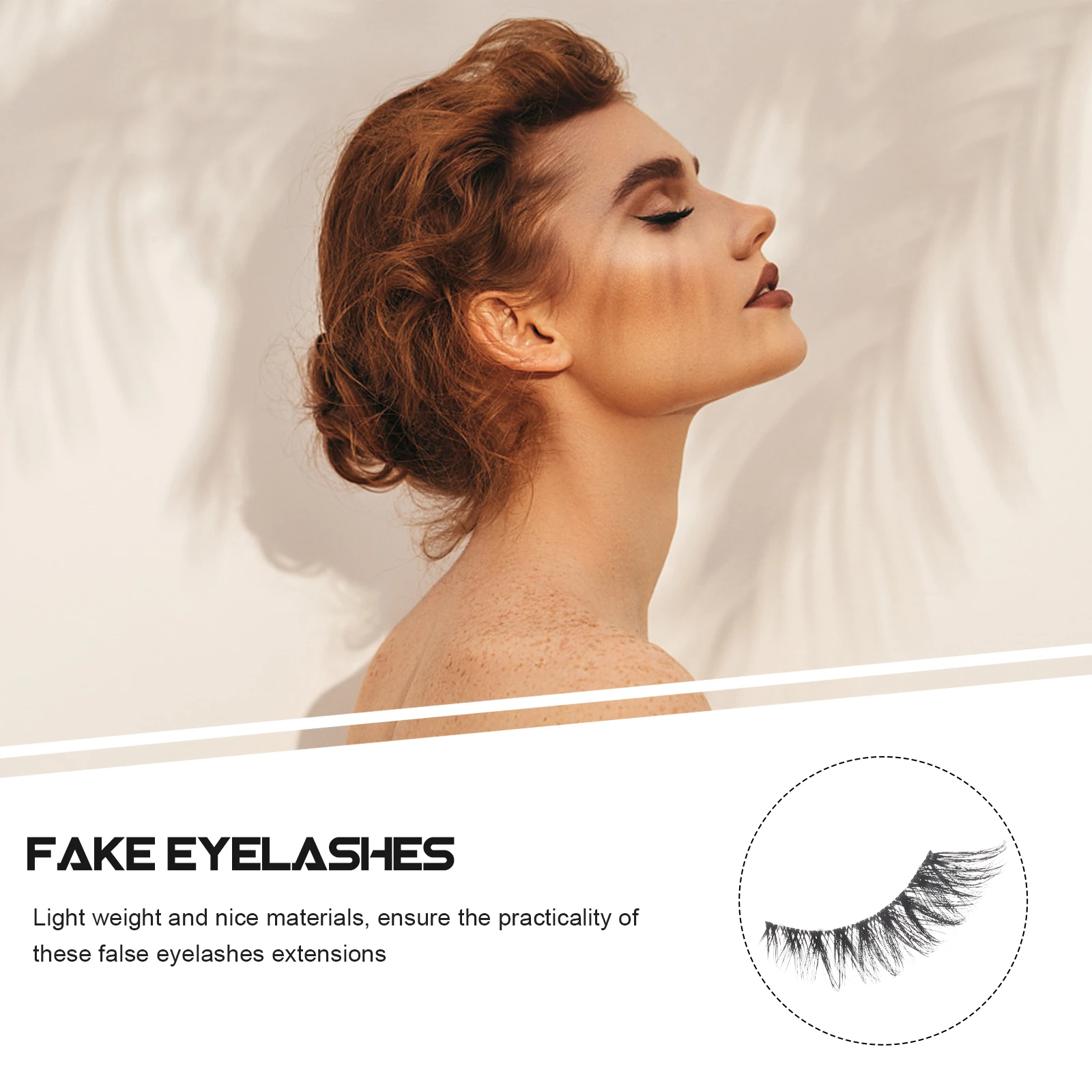 

5 пар накладных ресниц, набор лисьих ресниц, наращивание хвоста, ежедневная сцена, 1, объемные полоски, легкий, удобный, безопасный, классический