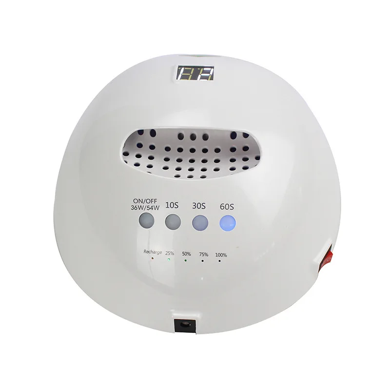 LED Nail Lamp Charger Dual Power Fast Drying Auto Sensor Nail Dryer for Gel Polish Curing