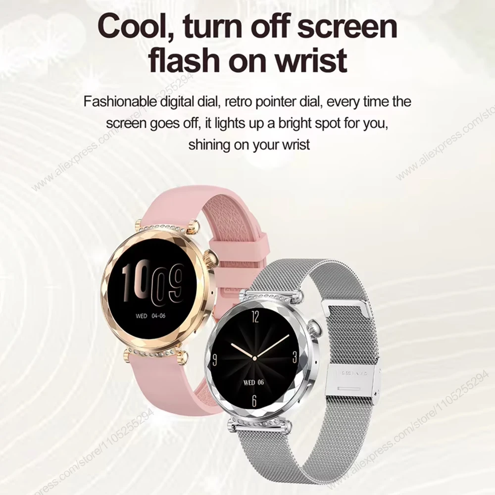 

Умные часы HK88 AMOLED для женщин с функцией отслеживания здоровья