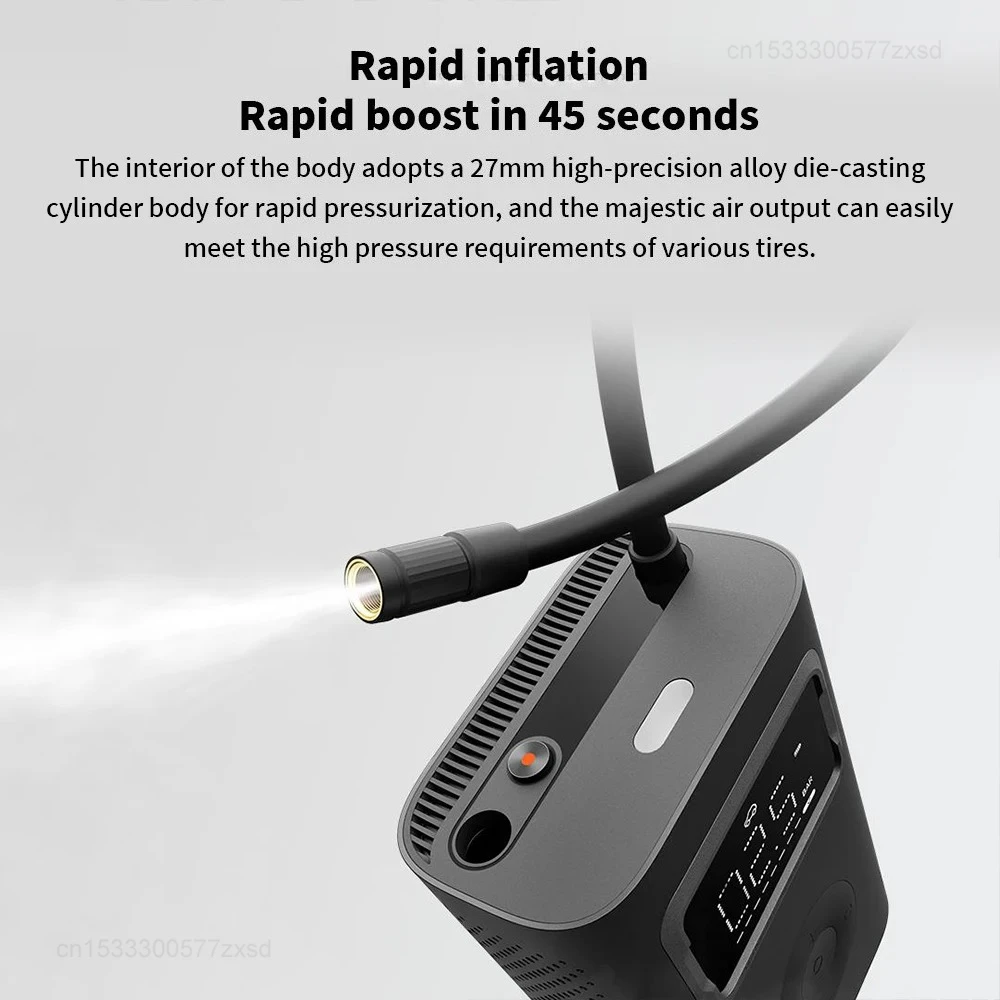 Mijia Air Pump 2 Pro Portable Electric Inflator Pump Digital Tire Inflator For Car Motorcycle Bicycle Air Compressor