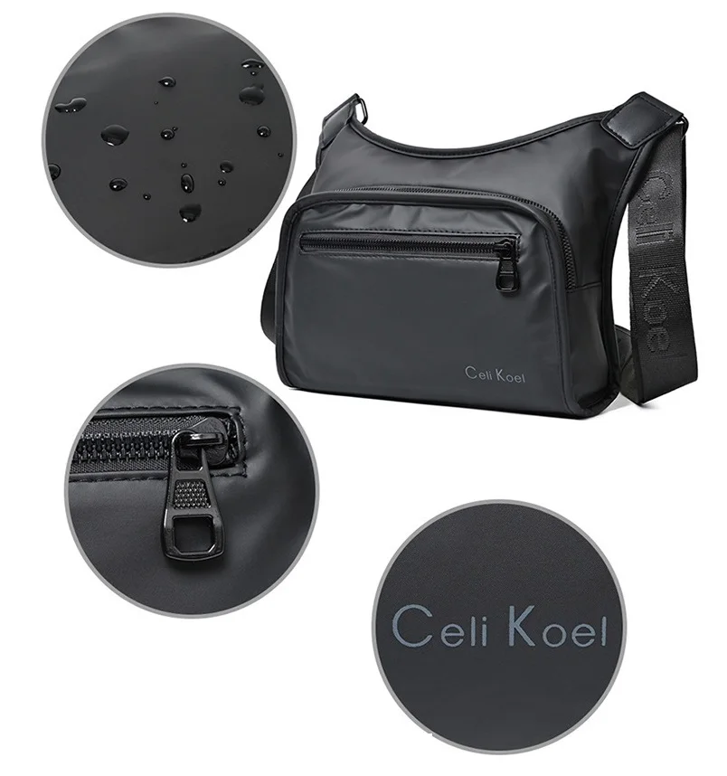 Waterproof Shoulder Bags for Men Free Shipping Korean Style Male Messenger Bag Oxford Man's Crossbody Bag Sport Men Bags