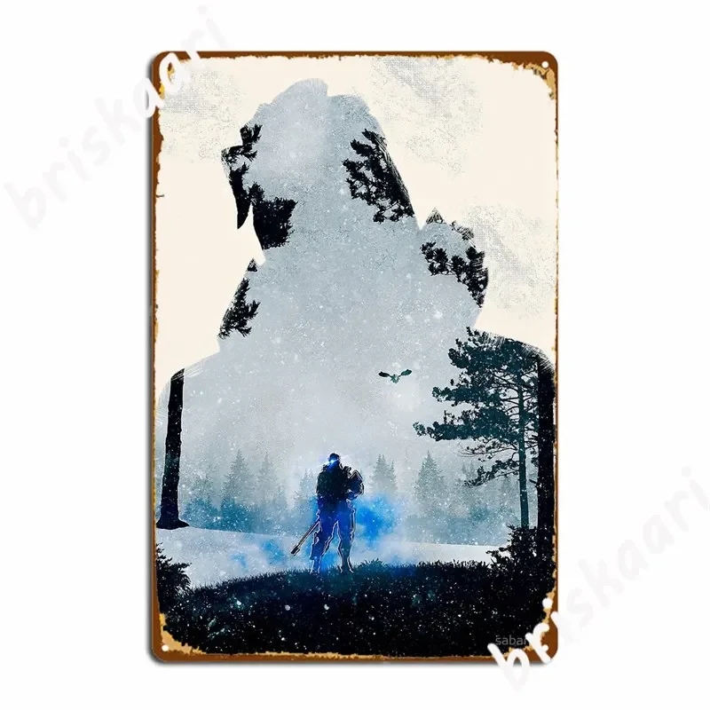Sova Valorant Metal Signs pub Garage Painting Décor Cinema Garage Classic Tin sign Posters
