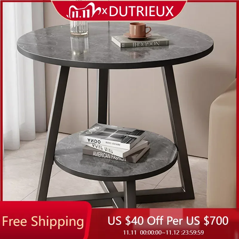 

Round Storage Coffee Table Modern Luxury Japanese Designer Unique High Side Table Standing Mesa Auxiliar Entrance Hall Furniture