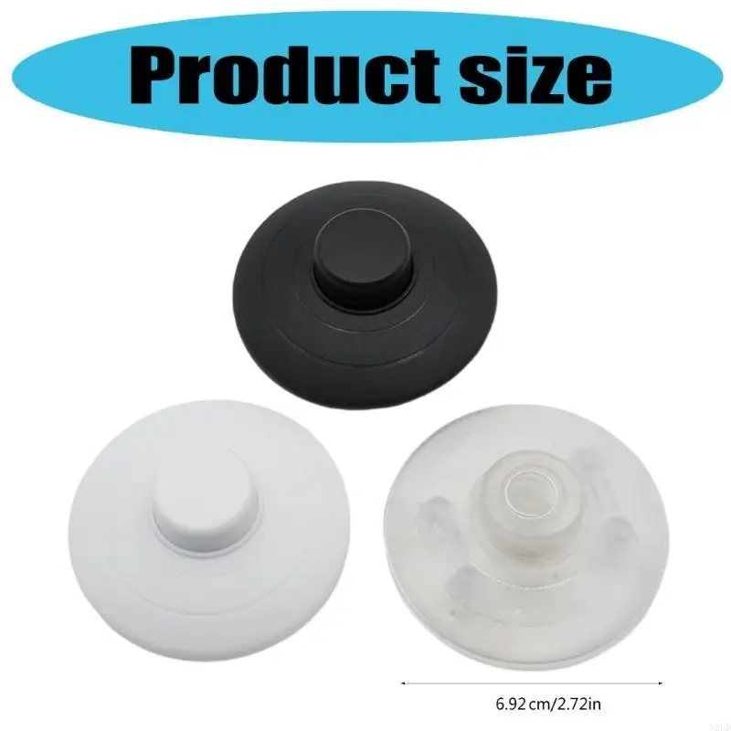 2PCS SHOD FOOT BEOTS Vòng tròn Bàn đạp chân Công tắc với bước trên nút Nút đặt lại nút chuyển đổi trực tuyến N2UD