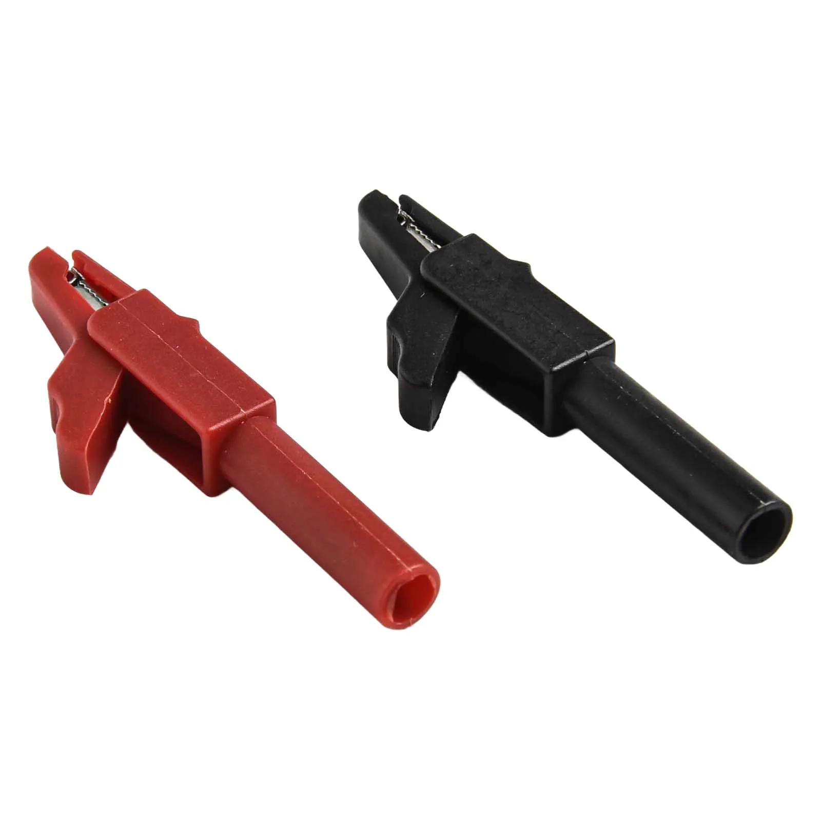 for alligator Clip Insulation Nickel Plating PA Insulation Sheath Transfer Link Mode Crocodile Clamp For Wires for alligator