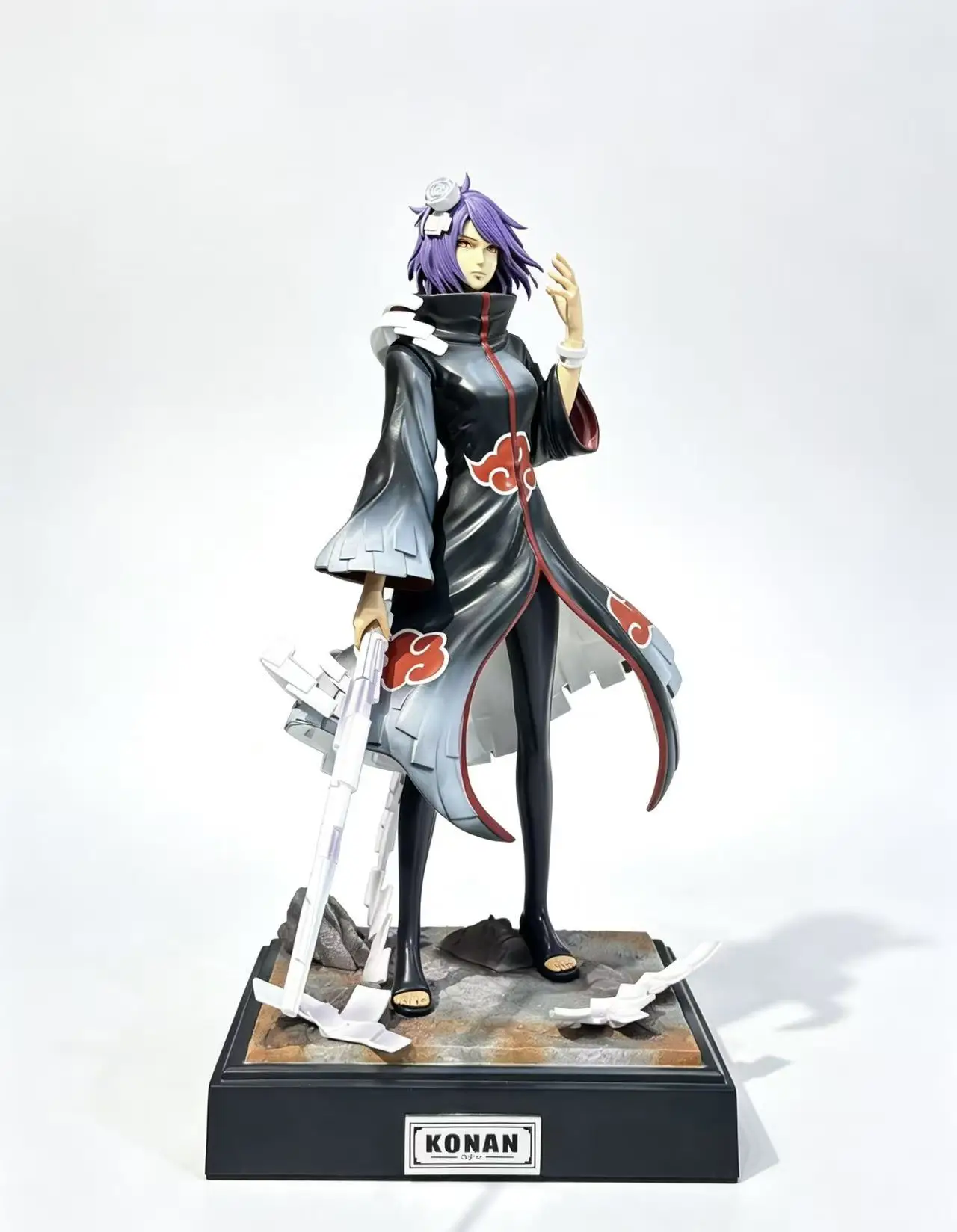 Figura GK da Série Naruto, Akatsuki Konan, Estátua do Modelo Pain Six Paths, Ornamento, Presente